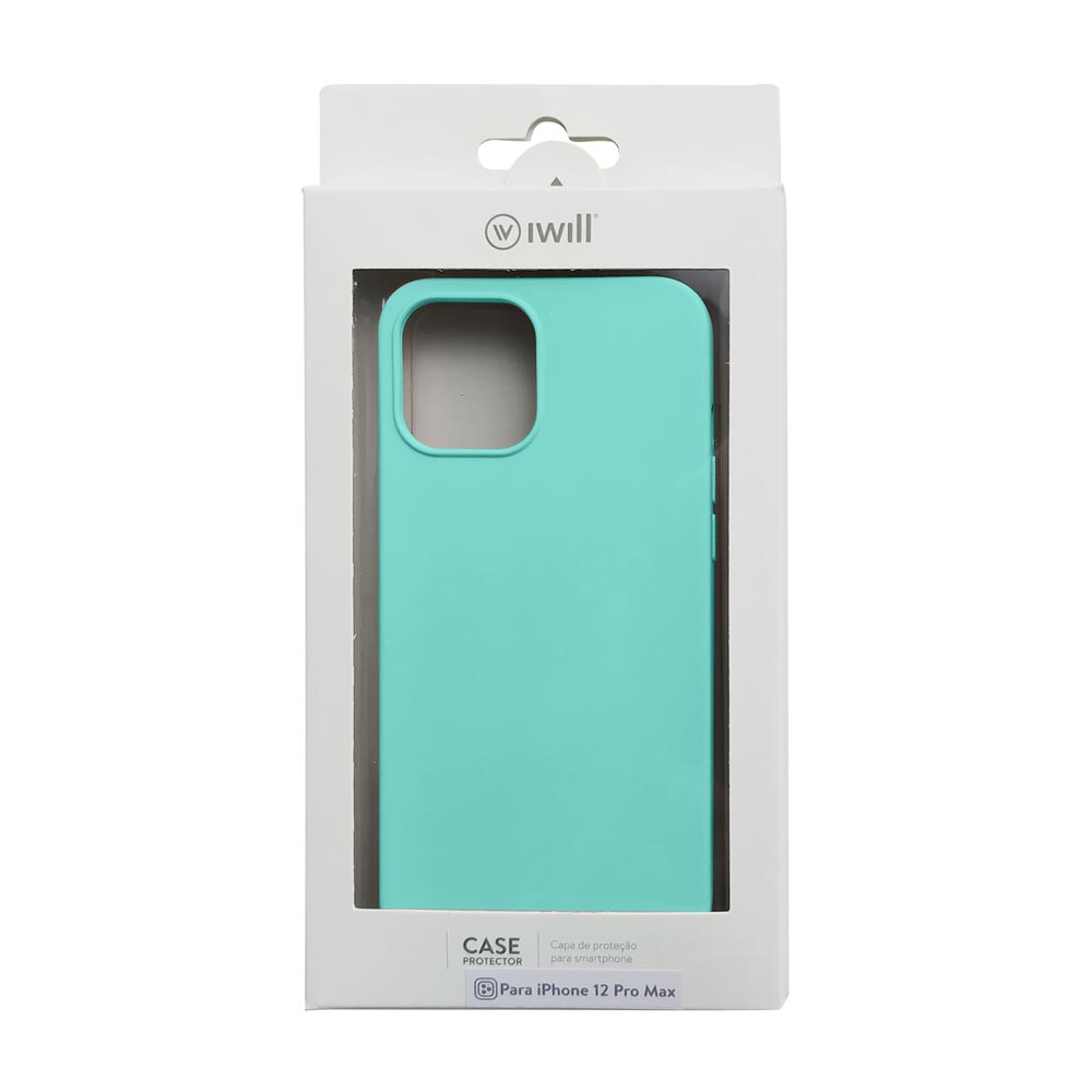 Simple Case para iPhone 12 Pro Max Verde Menta - Capa Protetora