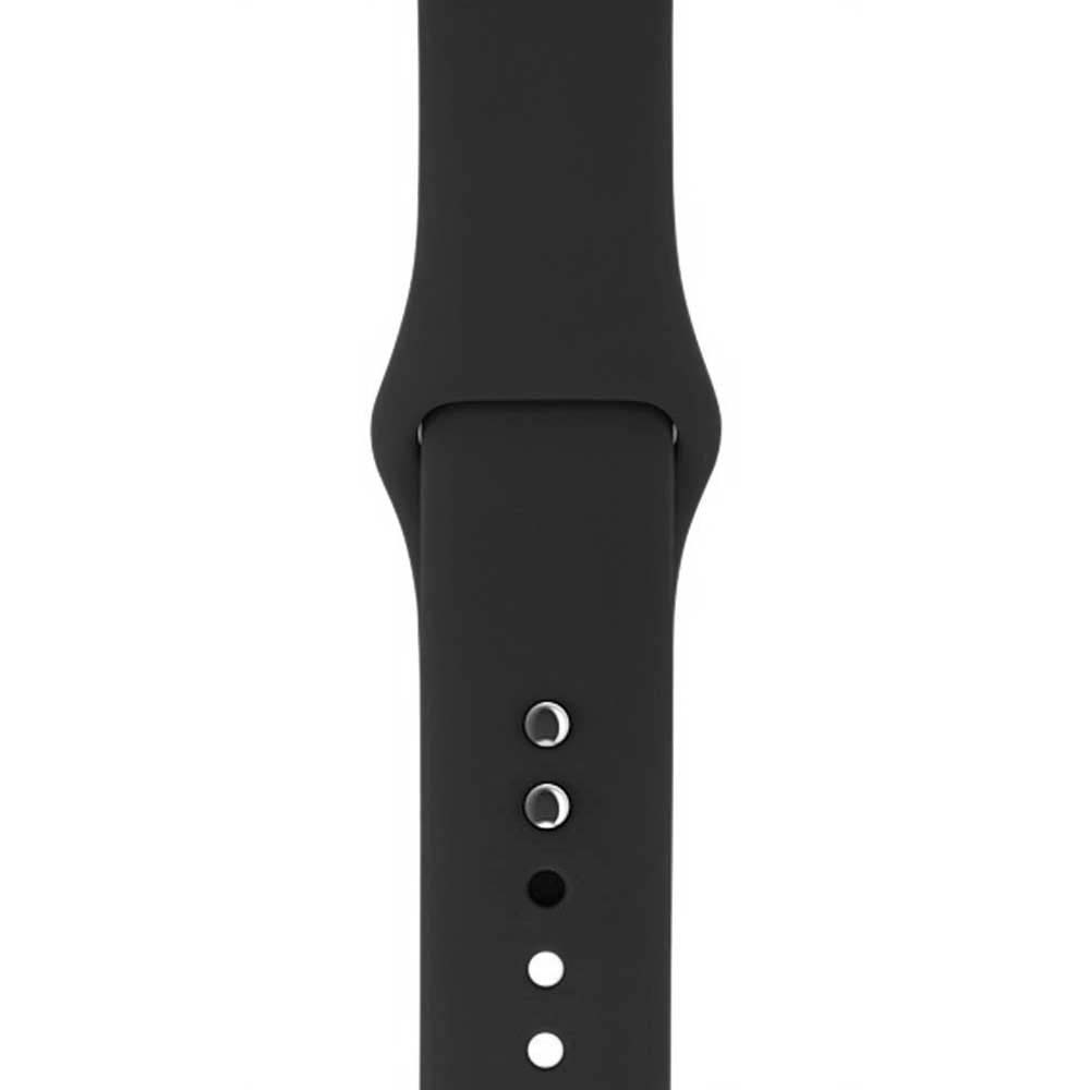 Apple Watch SE 44mm - Cinza, Pulseira Preta, Oferta