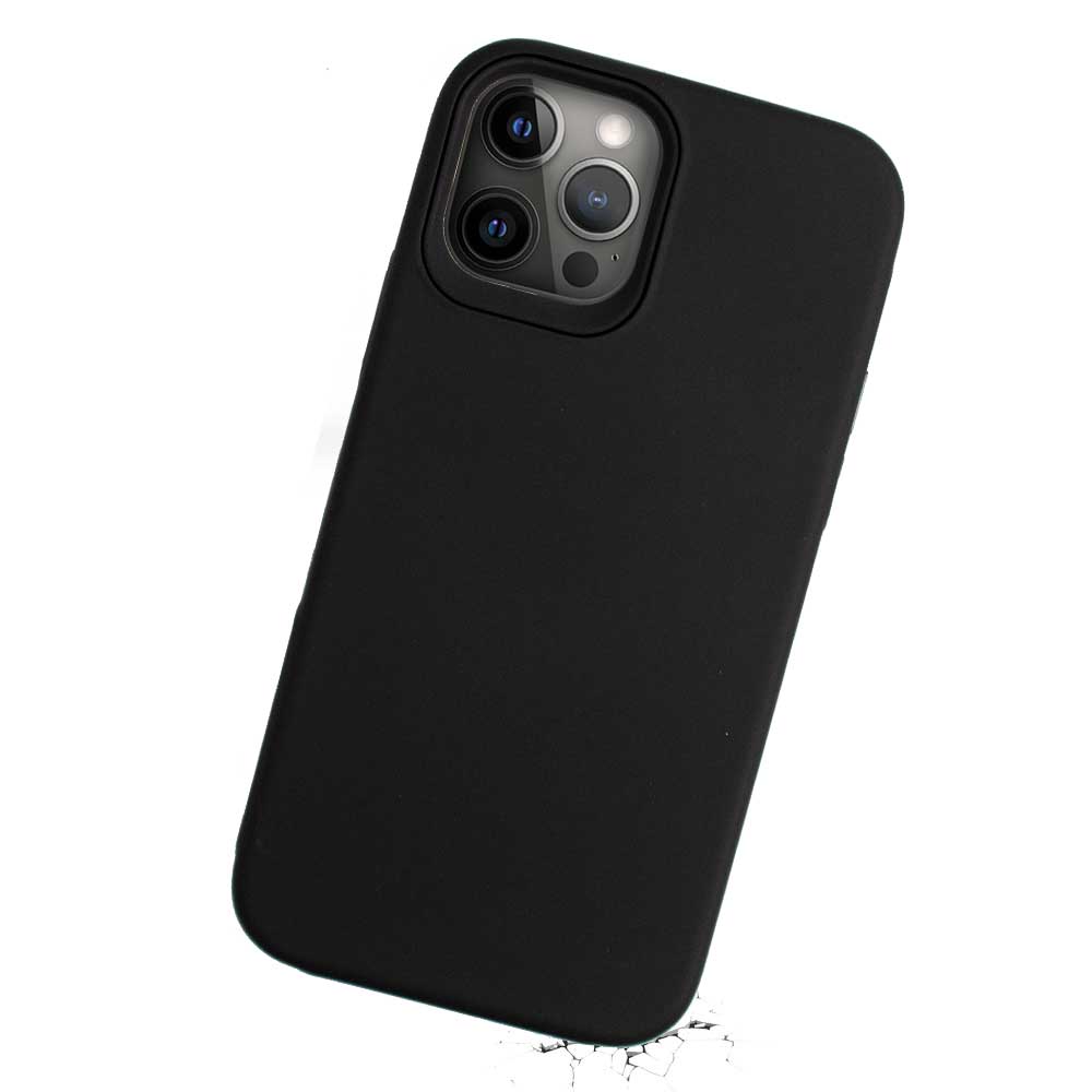 Double Lux Case para iPhone 12 Pro Max Preta - Capa Antichoque Dupla