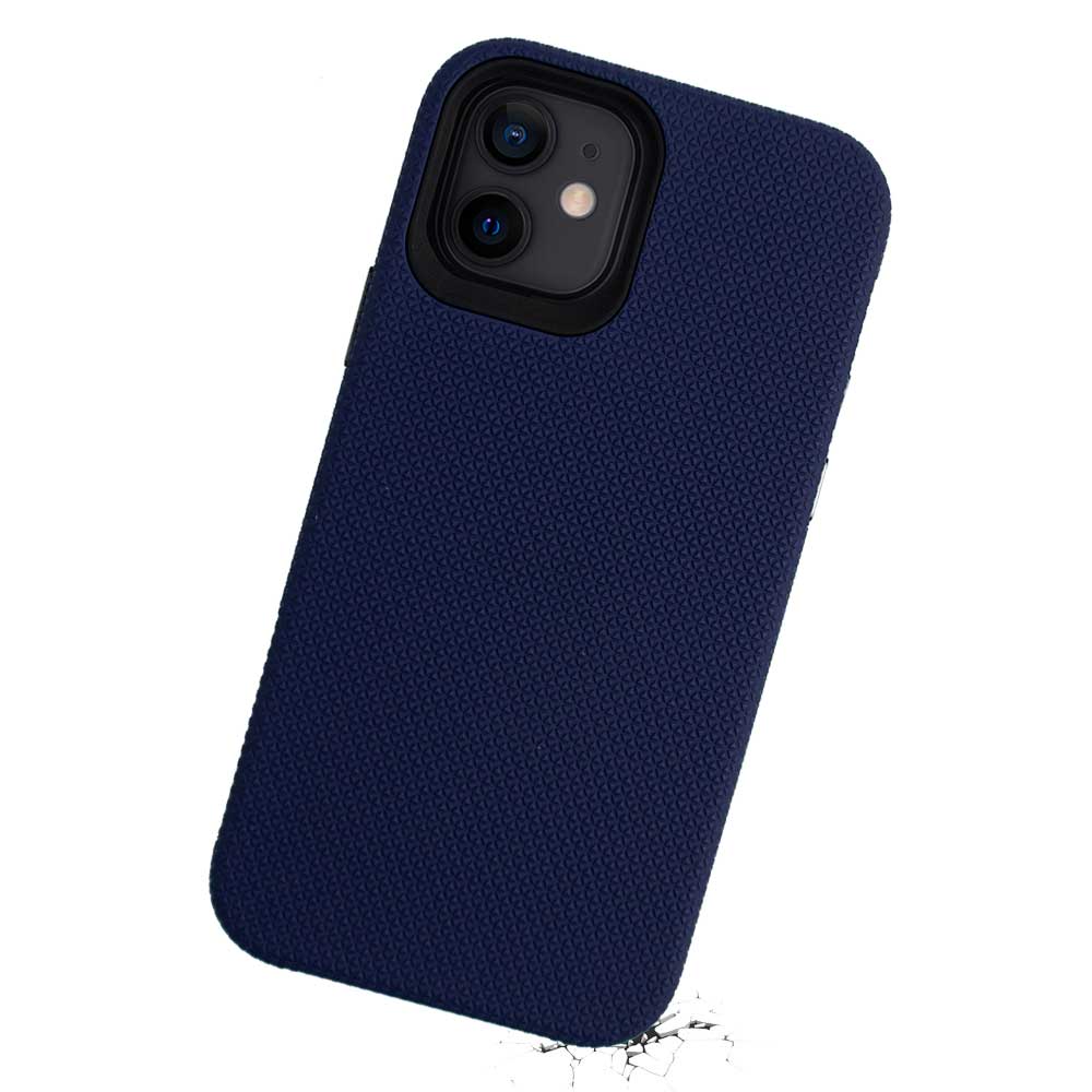 Double Case para iPhone 12 Mini Azul Marinho - Capa Antichoque Dupla