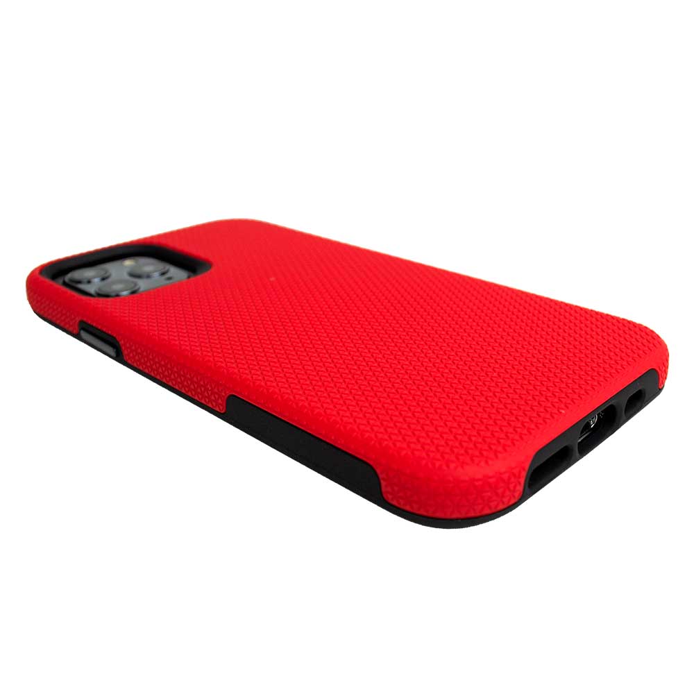 Double Case para iPhone 12 Pro Max Vermelha - Capa Antichoque Dupla