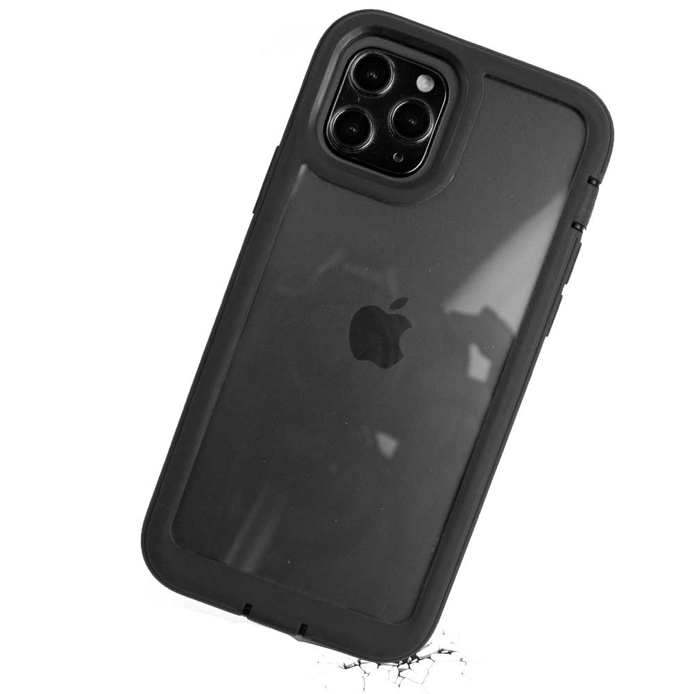 Ultra Case para iPhone 12 / 12 Pro Preta - Capa Antichoque Tripla