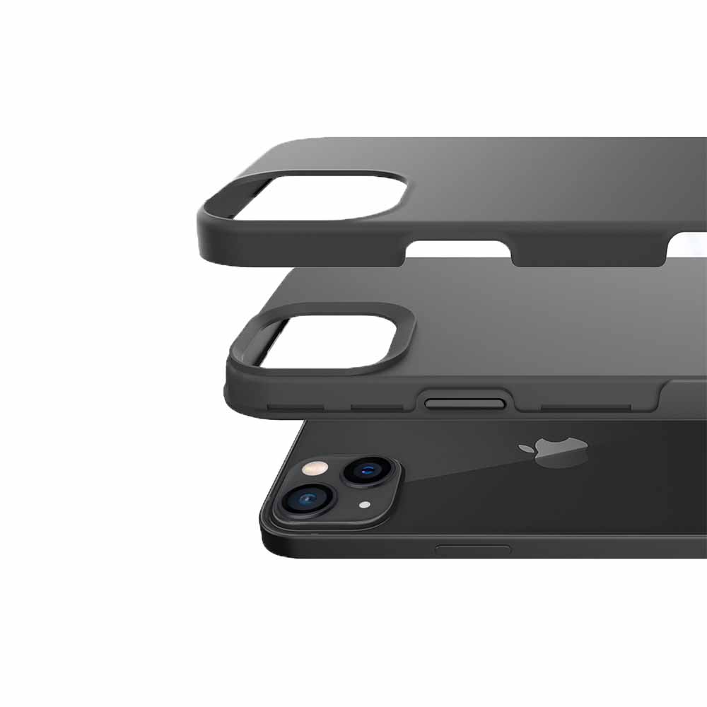 Double Lux Case para iPhone 13 Preta - Capa Antichoque Dupla