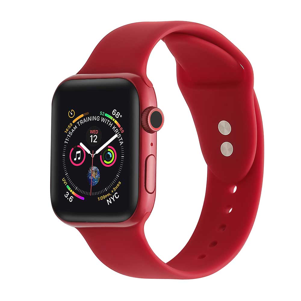 Pulseira para Apple Watch® WatchBand - Silicone Vermelha 42/44mm