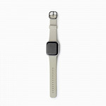 Pulseira para Apple Watch® Com Fivela - Silicone Bege 42/44/45/49mm