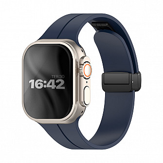 Silicone Lock Midnight - Pulseira para Apple Watch® - 38/40/41 mm
