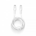 Cabo Strong iWill 2USB-C Trançado 1,2m - Branco