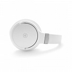 Fone de Ouvido Bluetooth Branco com Prata | Elite Bass Headphone iWill
