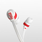 Easy Earphone Coca-Cola - Fone de ouvido intra-auricular com microfone Branco