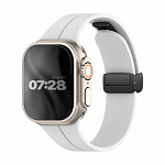 Silicone Lock Branca - Pulseira para Apple Watch® - 38/40/41 mm