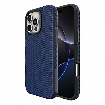 Magcase para iPhone 16 Pro - Double Case Azul - Capa Antichoque Dupla