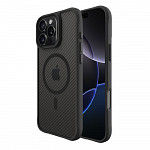 Magcase para iPhone 16 Pro Max - Clarity Carbon Fiber