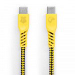Cabo USB-C para USB-C Amarelo | Lufa-Lufa Harry Potter