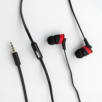 Fone de Ouvido Intra-auricular com Microfone Preto | Easy Earphone Coca-Cola