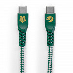 Cabo USB-C para USB-C Verde | Sonserina Harry Potter