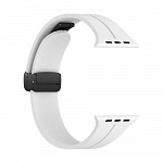 Silicone Lock Branca - Pulseira para Apple Watch® - 38/40/41 mm