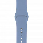 Pulseira para Apple Watch® Com Proteção para a Tela - Silicone Azul Céu 44mm