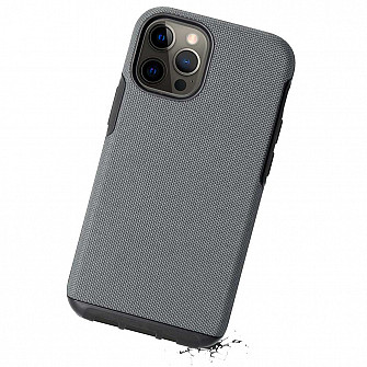 Elite Case para iPhone 12 Pro Max Cinza - Capa Antichoque Tripla