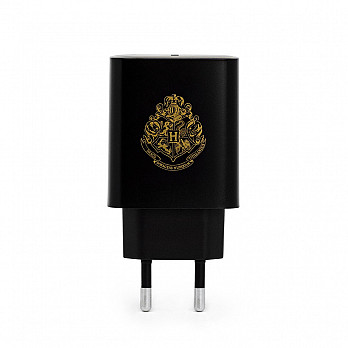 Carregador USB-C 33W Preto | Hogwarts Harry Potter