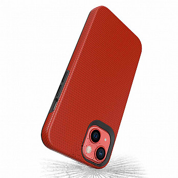 Double Case para iPhone 13 Vermelha - Capa Antichoque Dupla