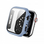 Pulseira para Apple Watch® Com Proteção para a Tela - Silicone Azul Céu 40mm