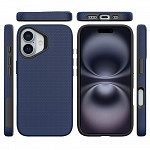 Magcase para iPhone 16 Plus - Double Case Azul - Capa Antichoque Dupla