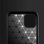 Carbon Fiber para iPhone 14 Pro - Capa Antichoque Preta