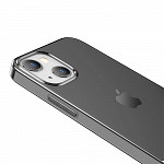 Capa em TPU para iPhone 13 Preto Translúcido - hoco. Light Series
