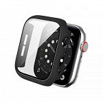 Pulseira para Apple Watch® Com Proteção para a Tela - Silicone Preta 40mm