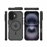 Magcase para iPhone 16 Plus - Clarity Carbon Fiber