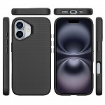 Magcase para iPhone 16 Plus - Double Case Preta - Capa Antichoque Dupla