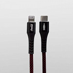 Elite Cable Coca-Cola - Cabo MFi Lightning para USB-C - Preto