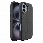 Magcase para iPhone 16 - Double Case Preta - Capa Antichoque Dupla