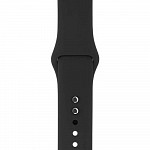 Pulseira para Apple Watch® Com Proteção para a Tela - Silicone Preta 44mm