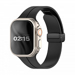 Silicone Lock Preta - Pulseira para Apple Watch® - 38/40/41 mm