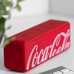 Coca-Cola Sound Box - Caixa de som wireless com baixos acentuados - VERMELHA