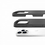 Double Lux Case para iPhone 13 Pro Max Preta - Capa Antichoque Dupla