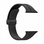 Silicone Lock Preta - Pulseira para Apple Watch® - 42/44/45/49 mm
