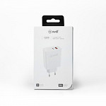 Adaptador de Parede GaN 30W com 1 USB e 1 USB-C PD