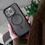 Magcase para iPhone 16 Pro Max - Clarity Carbon Fiber