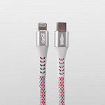 Elite Cable Coca-Cola - Cabo MFi Lightning para USB-C - Branco