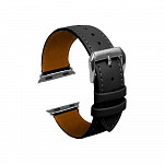 Pulseira para Apple Watch® WatchBand  - Couro Texturizado Preto 38/40/41 mm