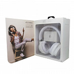 Fone de Ouvido Bluetooth Branco com Prata | Elite Bass Headphone iWill