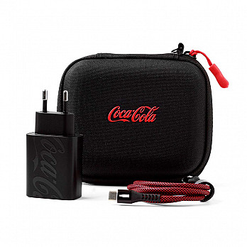 Kit de carregamento - Coca-Cola Preto