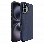 Magcase para iPhone 16 - Double Case Azul - Capa Antichoque Dupla