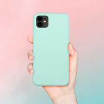 Simple Case para iPhone 12 Mini Verde Menta - Capa Protetora