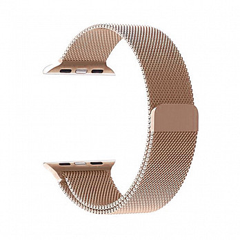 Pulseira para Apple Watch® WatchBand  - Milanese Dourada 38/40mm