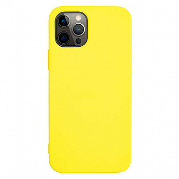 Simple Case para iPhone 12 / 12 Pro Amarela - Capa Protetora