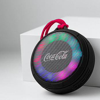 Bass Speaker Coca-Cola - Caixa de som wireless portátil