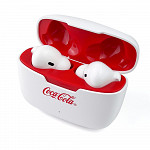 Flow Earbuds Coca-Cola - Fones de ouvido TWS Branco